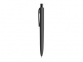 Ручка пластиковая шариковая Prodir DS8 PRR «софт-тач», черный, пластик c покрытием "софт-тач" - 1