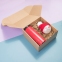 Коробка подарочная BOX, размер 20,5*21* 11см, картон МГК бур., самосборная - 6
