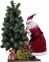 Украшение интерьерное "Дед Мороз с елкой" XM-MX006 - 1