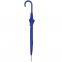 Зонт-трость с пластиковой ручкой, механический, синий, D=103 см, 100% полиэстер, шелкография - 2