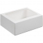Коробка с окном InSight, белая, 21,3х16,5х7,8 см, внутренние размеры: 20,5х15,5х7,5 см - 1