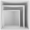 Коробка Cube, L, черная, 24х24х23,5 см; внутренние размеры: 23х23х23 см - 1
