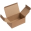 Коробка Couple Cup под 2 кружки, малая, крафт, 20,5х12,6х8,8 см; внутренние размеры: 20,4х12,5х8,6 см - 1