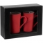 Коробка с окном Visible с ложементом под кружки, черная, 25,9х19,7х9 см - 1