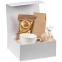 Коробка Frosto, M, белая, 23,3х20,7х10,2 см; внутренние размеры: 22,5х20х10 см - 1