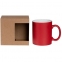 Коробка для кружки с окном Cupcase, крафт, 11,2х9,3х10,6 см, внутренние размеры: 11х9х10,5 - 1