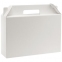Коробка In Case L, белая, 35,7х30х10,2 см, внутренние размеры 35,5х24х10 см - 1