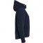 Куртка женская Hooded Softshell темно-синяя - 1