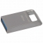 Флеш-диск 32 GB KINGSTON DataTraveler Micro USB 3.1, металлический корпус, серебряный, DTMC3/32GB - 2