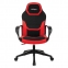 Кресло компьютерное BRABIX "Alpha GM-018", ткань/экокожа, черное/красное, 532637, GM-018_532637 - 3