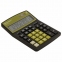 Калькулятор настольный BRAUBERG EXTRA-12-BKOL (206x155 мм), 12 разрядов, двойное питание, ЧЕРНО-ОЛИВКОВЫЙ, 250471 - 5