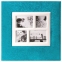 Фотоальбом BRAUBERG свадебный, 20 магнитных листов 30х32 см, под фактурную кожу, синий, 391128 - 2