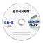Диск CD-R SONNEN, 700 Mb, 52x, Slim Case (1 штука), 512572 - 4