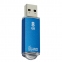Флеш-диск 8 GB, SMARTBUY V-Cut, USB 2.0, металлический корпус, синий, SB8GBVC-B - 1