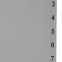 Разделитель пластиковый BRAUBERG, А4, 12 листов, цифровой 1-12, оглавление, серый, РОССИЯ, 225596 - 4