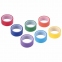 Клейкие WASHI-ленты для декора РАДУЖНЫЕ, однотонные, 15 мм х 3 м, 7 цветов, рисовая бумага, ОСТРОВ СОКРОВИЩ, 661702 - 2