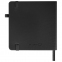 Скетчбук, черная бумага 140 г/м2 120х120 мм, 80 л., КОЖЗАМ, резинка, карман, BRAUBERG ART, черный, 113202 - 8