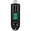 Флеш-диск 256GB TRANSCEND JetFlash 790C, разъем USB Type-С, черный/зеленый, TS256GJF790C - 1