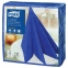 Салфетки бумажные нетканые сервировочные TORK LinStyle Premium, 39х39 см, 50 шт., темно-синие, 478856 - 1