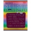 Тетрадь А5 48 л. HATBER скоба, клетка, металлизированный картон, "Rainbow" (5 видов в спайке), 48Т5мтлВ1 - 1