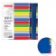 Разделитель пластиковый широкий BRAUBERG А4+, 12 листов, цифровой 1-12, оглавление, цветной, 225622 - 1
