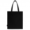 Сумка-шоппер BRAUBERG PREMIUM, канвас, 40х35 см, на кнопке, карман, черный, "Aphrodite", 271904 - 1