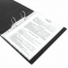 Папка на 2 кольцах BRAUBERG, картон/ПВХ, 75 мм, черная, до 500 листов (удвоенный срок службы), 228389 - 8