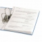 Папка-регистратор BRAUBERG с покрытием из ПВХ, 80 мм, с уголком, голубая (удвоенный срок службы), 227197 - 8