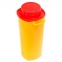 Контейнер для сбора отходов острого инструмента 1 л КОМПЛЕКТ 40 шт., желтый (класс Б), СЗПИ - 2