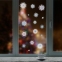 Украшение для окон и стекла ЗОЛОТАЯ СКАЗКА "Цветные снежинки 4", 30х38 см, ПВХ, 591222 - 3