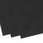 Обложки картонные для переплета, А4, КОМПЛЕКТ 100 шт., тиснение под лен, 250 г/м2, черные, BRAUBERG, 532164 - 1