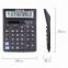 Калькулятор настольный STAFF STF-777, 12 разрядов, двойное питание, 210x165 мм, ЧЕРНЫЙ - 8