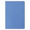 Блокнот А5 (148x213 мм), BRAUBERG "Tweed", 112 л., гибкий, под ткань, линия, синий, 110966 - 1
