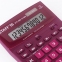 Калькулятор настольный STAFF STF-888-12-WR (200х150 мм) 12 разрядов, двойное питание, БОРДОВЫЙ, 250454 - 4