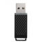 Флеш-диск 8 GB, SMARTBUY Quartz, USB 2.0, черный, SB8GBQZ-K - 1