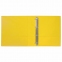 Папка на 4 кольцах с передним прозрачным карманом BRAUBERG, картон/ПВХ, 65 мм, желтая, до 400 листов, 223533 - 3