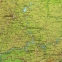 Карта России физическая 116х80 см, 1:7,5М, с ламинацией, интерактивная, европодвес, BRAUBERG, 112393 - 1