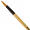 Кисть ПИФАГОР, СИНТЕТИКА, круглая, № 7, деревянная лакированная ручка, с колпачком, пакет с подвесом, 200847 - 2