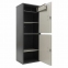 Шкаф металлический для документов AIKO "SL-125/2Т" ГРАФИТ, 1252х460х340 мм, 31 кг, сварной, S10799132502 - 1