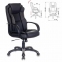 Кресло офисное CH-839/BLACK, экокожа, черное - 1