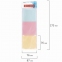 Блок самоклеящийся (стикеры) BRAUBERG, ПАСТЕЛЬНЫЙ, 76х76 мм, 3 цвета х 50 листов, 124808 - 5