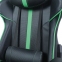 Кресло компьютерное BRABIX "GT Carbon GM-120", две подушки, экокожа, черное/зеленое, 531929 - 9
