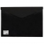 Папка-конверт с кнопкой BRAUBERG, А4, до 100 листов, непрозрачная, черная, СВЕРХПРОЧНАЯ 0,2 мм, 221361 - 1