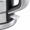 Чайник KITFORT КТ-617, 1,5 л, 2200 Вт, закрытый нагревательный элемент, стекло, серебристый, KT-617 - 1