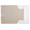 Папка для бумаг с завязками картонная ОФИСМАГ, гарантированная плотность 280 г/м2, до 200 листов, 124569 - 1