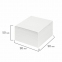 Блок для записей STAFF, непроклеенный, куб 9х9х5 см, белизна 70-80%, 126574 - 4