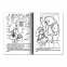 Книжка-раскраска А4, 8 л., HATBER, Сказка за сказкой, "Маша и медведь", 8Р4 00500, R129708 - 1