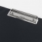 Папка-планшет BRAUBERG, А4 (340х240 мм), с прижимом и крышкой, картон/ПВХ, РОССИЯ, черная, 221488 - 3