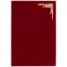 Папка адресная бархат бордовый, "Виньетка", формат А4, STAFF, 124294 - 4