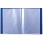 Папка 100 вкладышей BRAUBERG стандарт, синяя, 0,9 мм, 221609 - 2